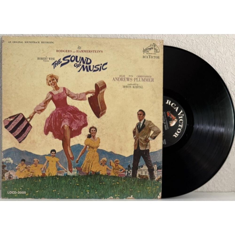 The Sound of Music Soundtrack - 1965 LOCD-2005 Julie Andrews w/Booklet Vinyl LP